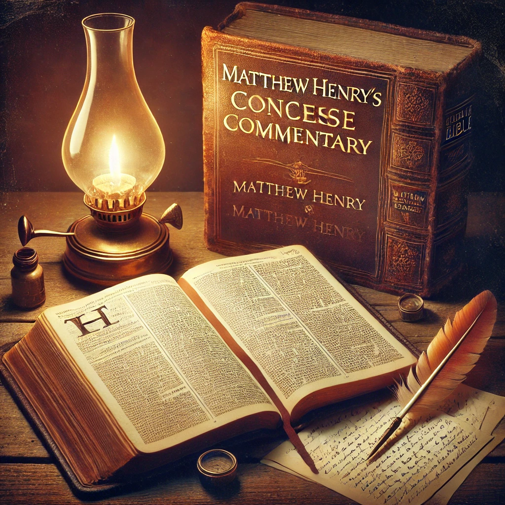 Matthew Henry’s Concise Commentary: A Timeless Guide to Biblical Understanding image