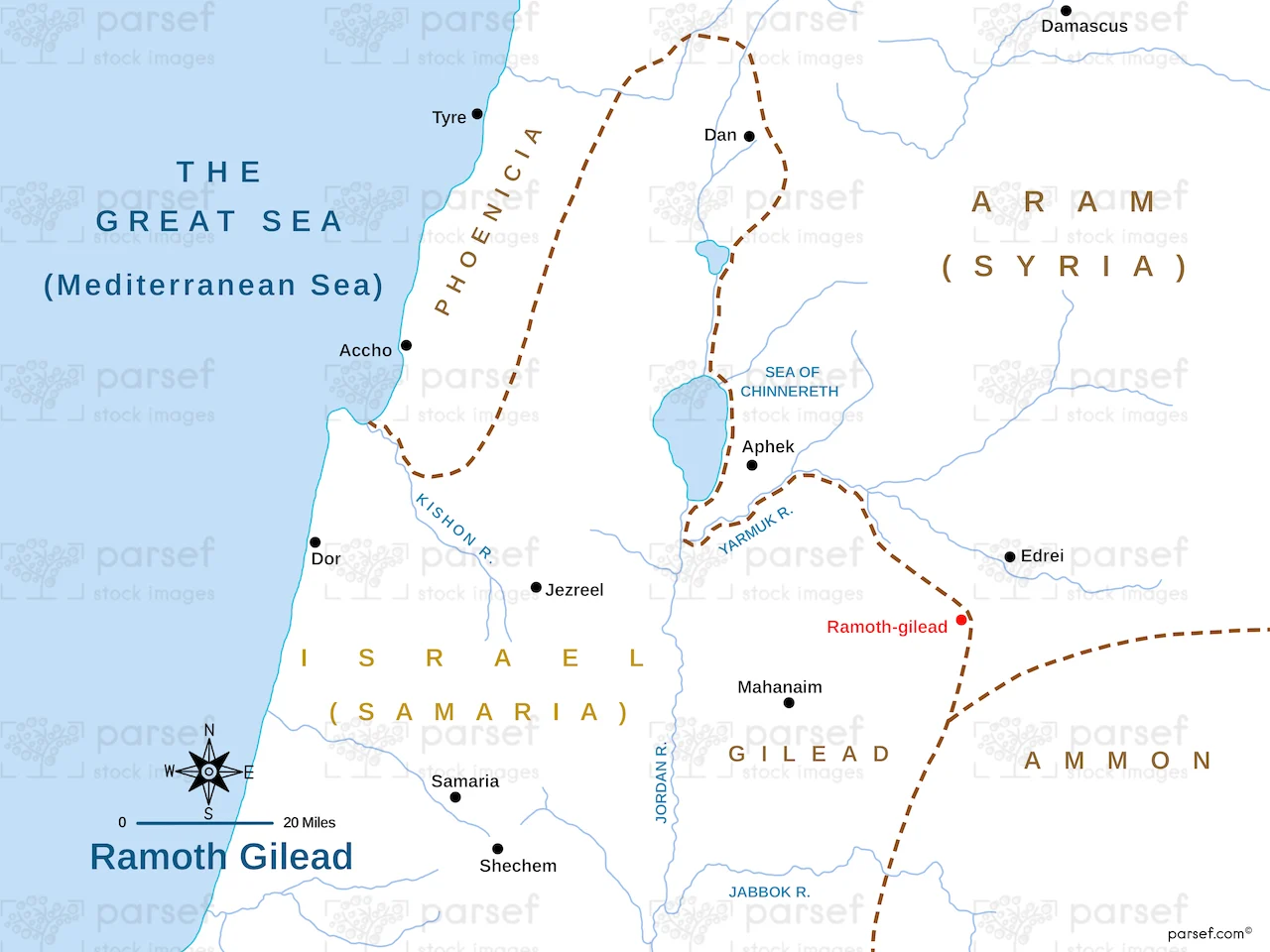 Ramoth-Gilead: The Ancient Stronghold of Israel image